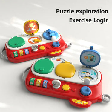 Huanger Manual Baby Puzzle Busy Board